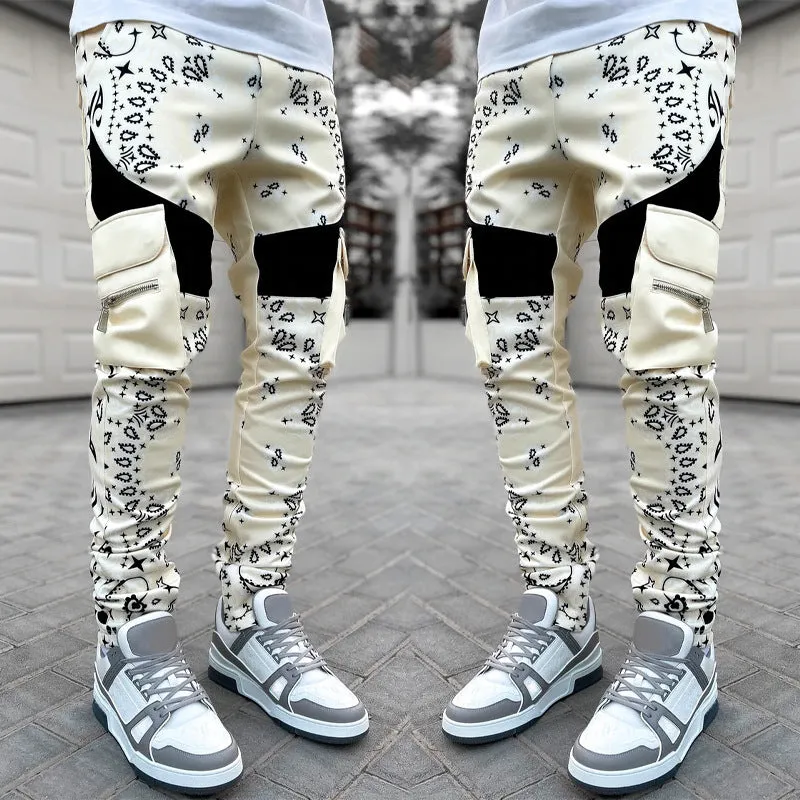 2023 New Hip Hop Joggers Cargo Pants Men Harem Pants Multi-Pocket Man Sweatpants Streetwear Casual Mens Pants S-5XL