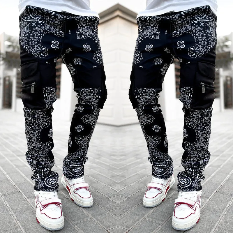 2023 New Hip Hop Joggers Cargo Pants Men Harem Pants Multi-Pocket Man Sweatpants Streetwear Casual Mens Pants S-5XL