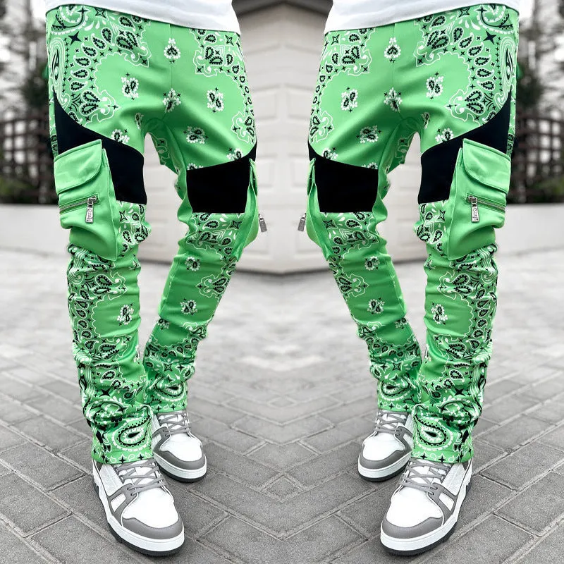 2023 New Hip Hop Joggers Cargo Pants Men Harem Pants Multi-Pocket Man Sweatpants Streetwear Casual Mens Pants S-5XL