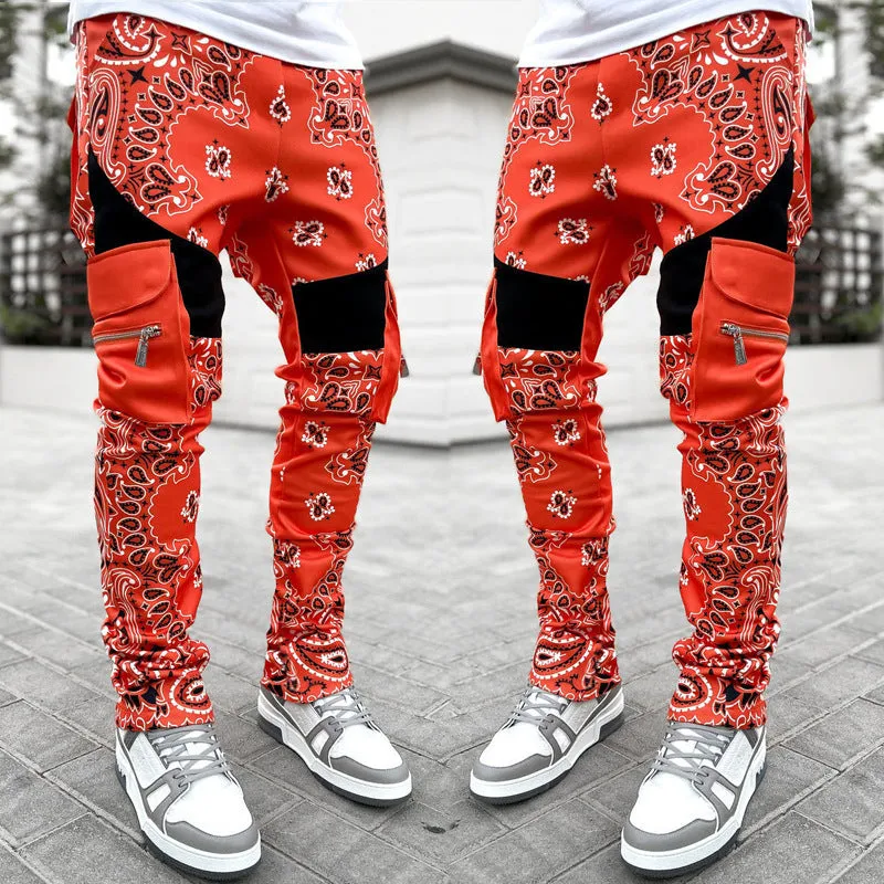 2023 New Hip Hop Joggers Cargo Pants Men Harem Pants Multi-Pocket Man Sweatpants Streetwear Casual Mens Pants S-5XL