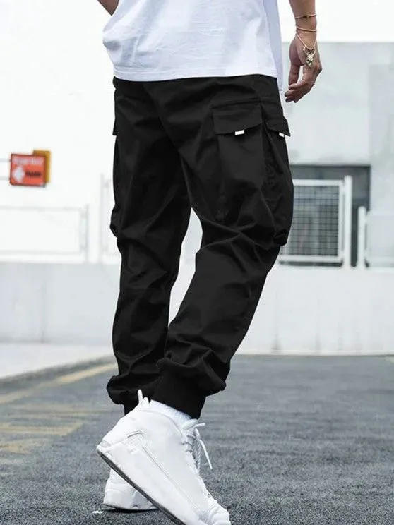 3 Pieces Sweater Cargo Pants Set