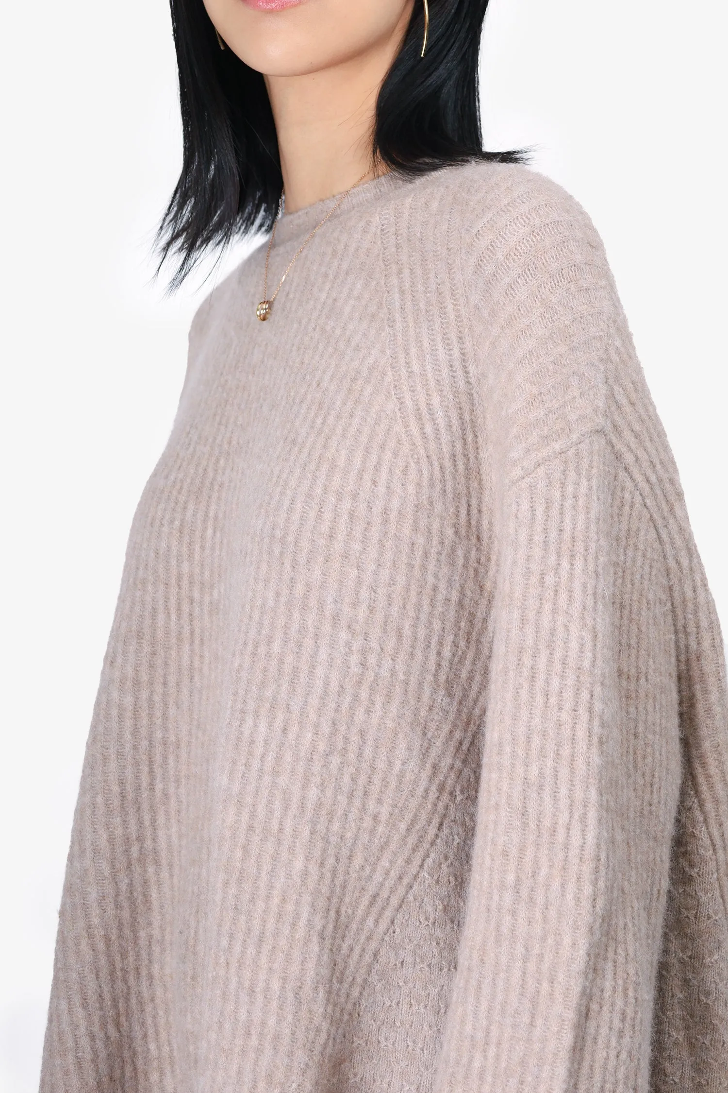 3.1 Phillip Lim Beige Wool Knitted Sweater Size M