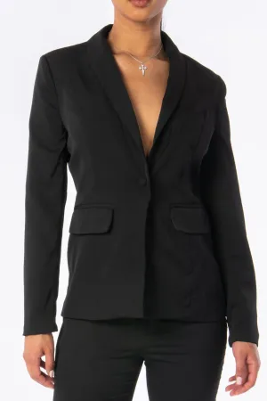 All Business Black Blazer