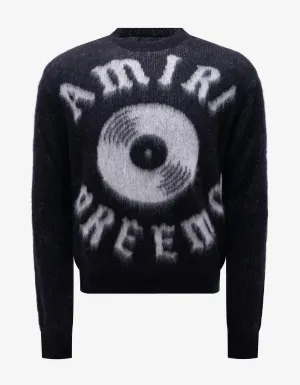 Amiri Black Premier Mohair Sweater