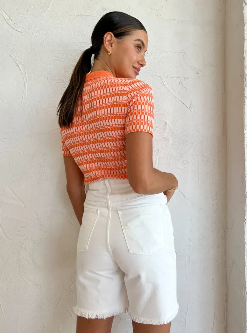 Anna Quan Kai Top in Sherbert