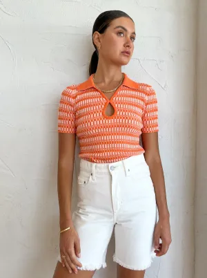 Anna Quan Kai Top in Sherbert