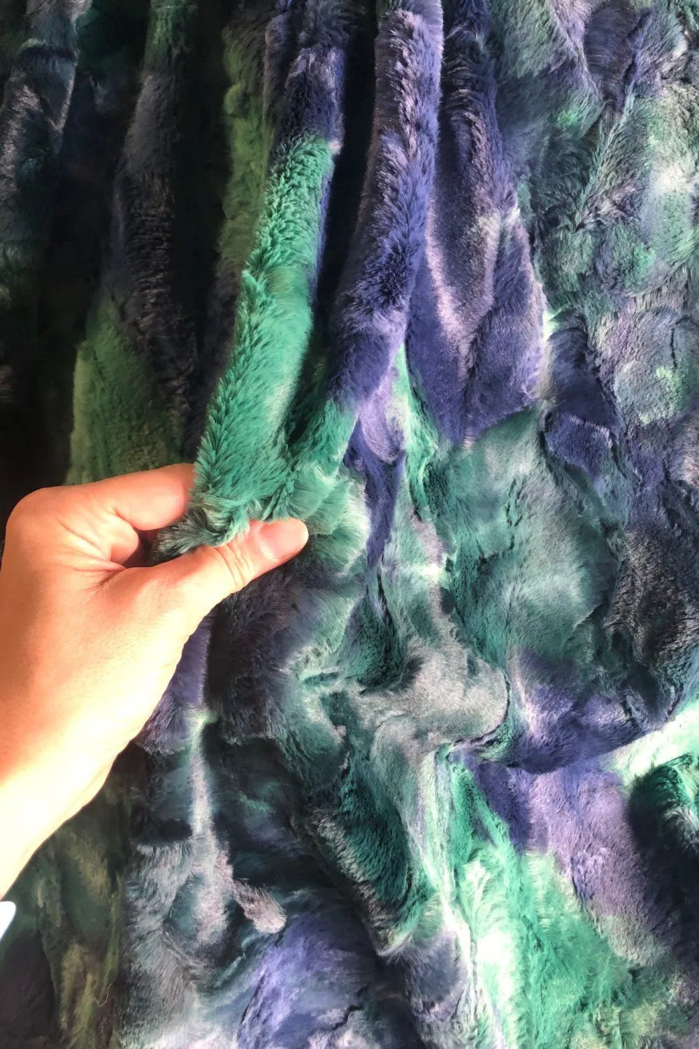 Atlantis Minky Faux Fur Fabric