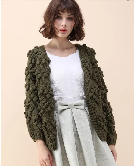 Balaia - Knitted cosy cardigan