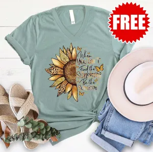 Be The Sunshine V-Neck - 0