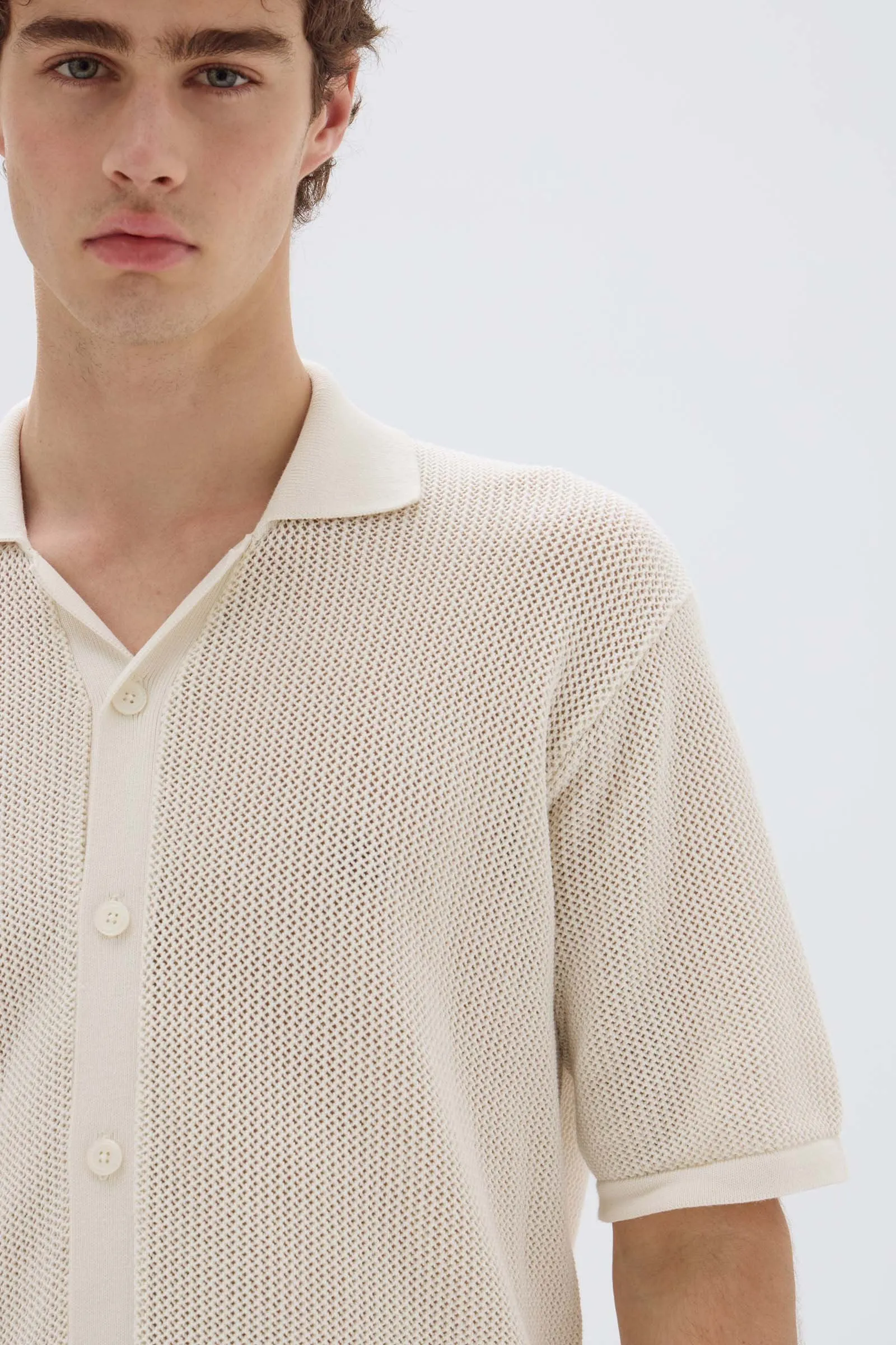 Beck Knit Short Sleeve Shirt