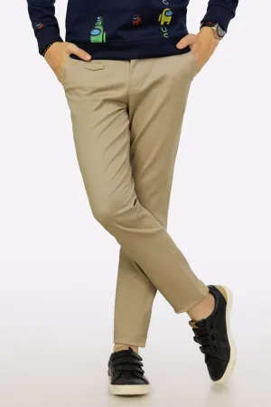 Beige Chino Trouser