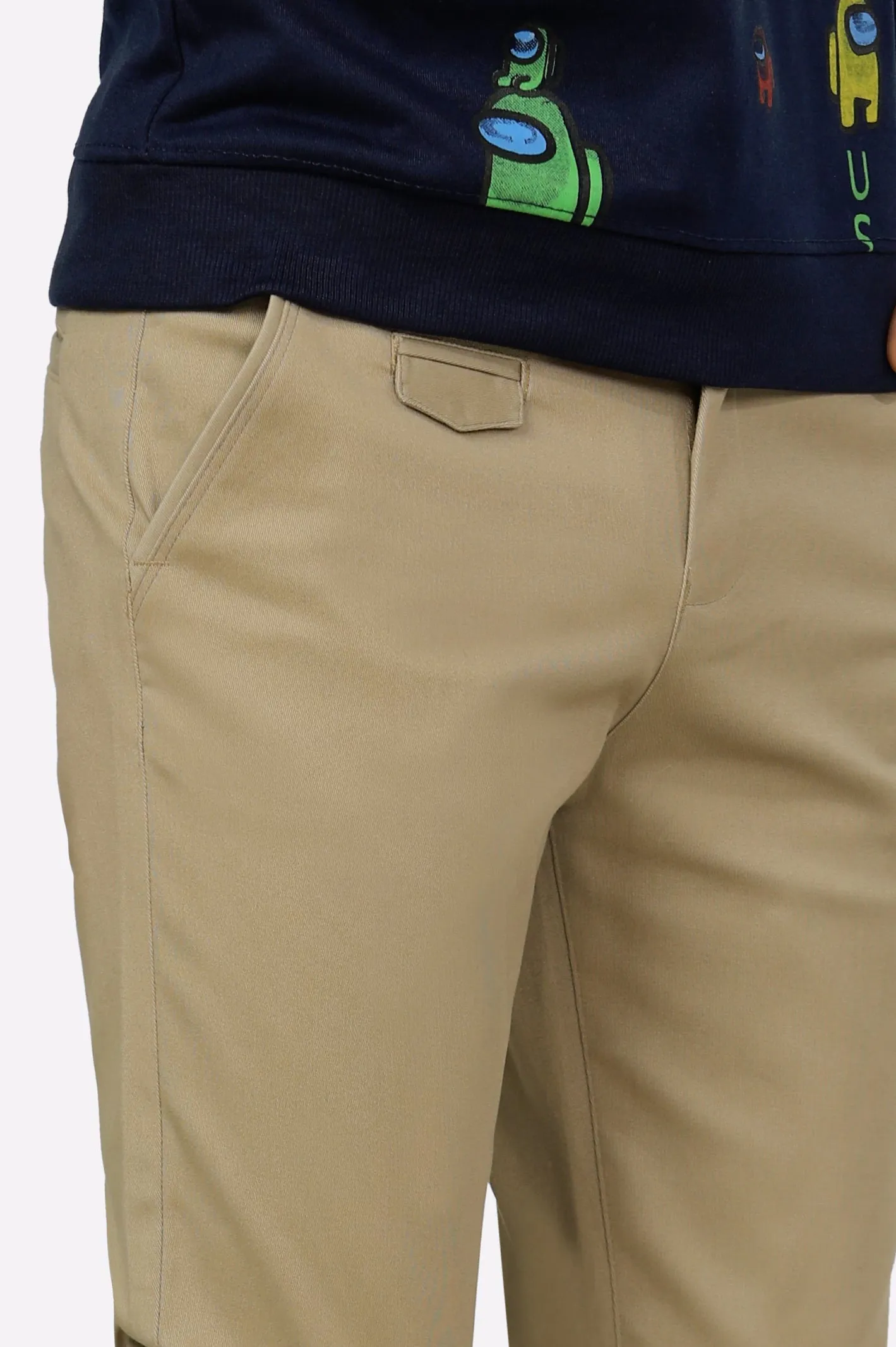 Beige Chino Trouser