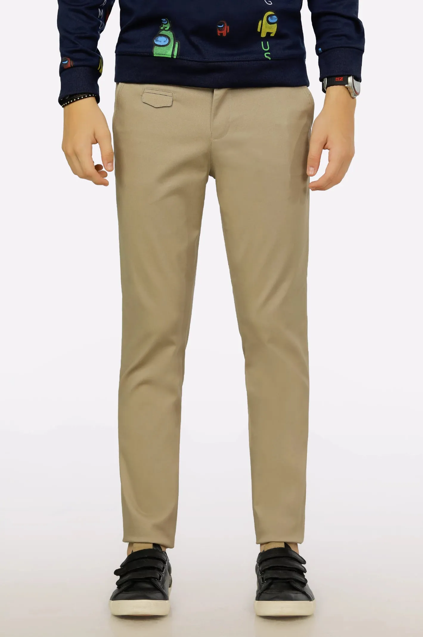 Beige Chino Trouser