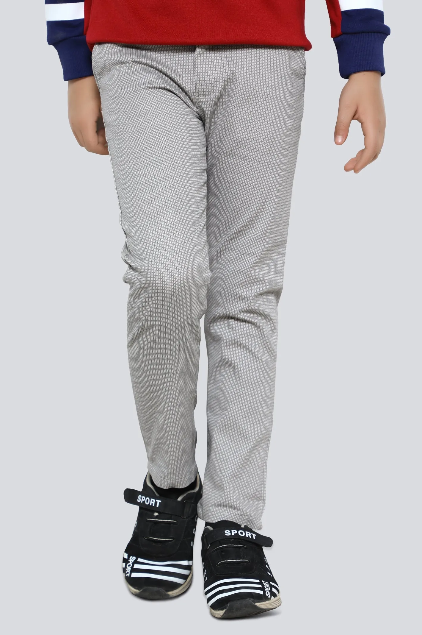 Beige Comfort Fit Chino Trouser