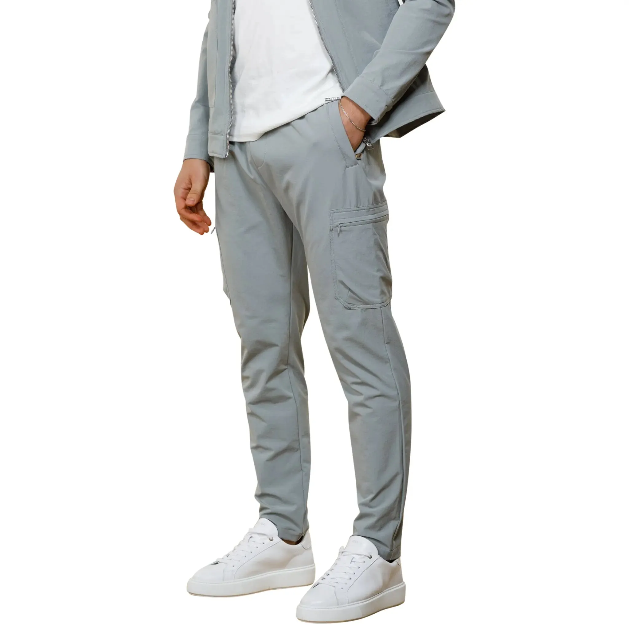 Belier Traveller Dove Grey Cargo Pants