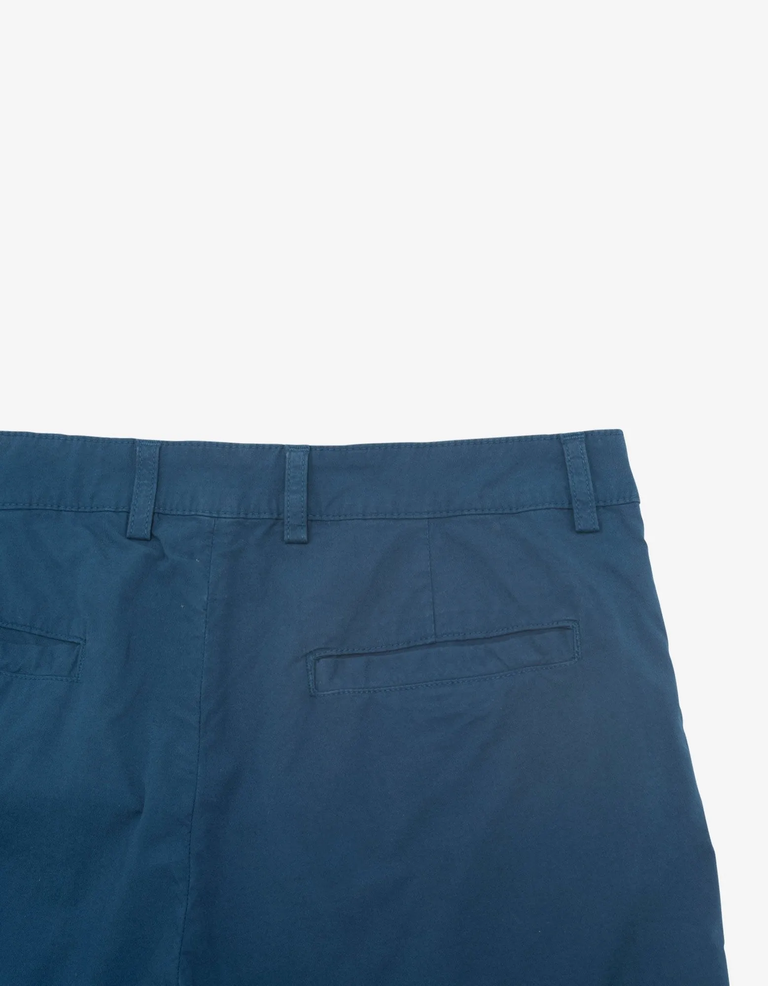 Blue Logo Chino Shorts