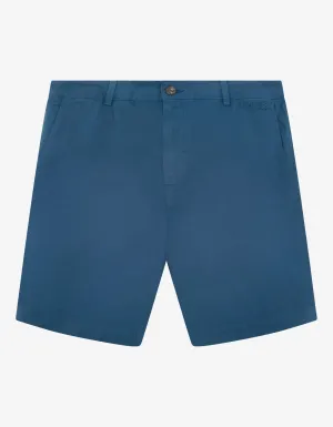 Blue Logo Chino Shorts