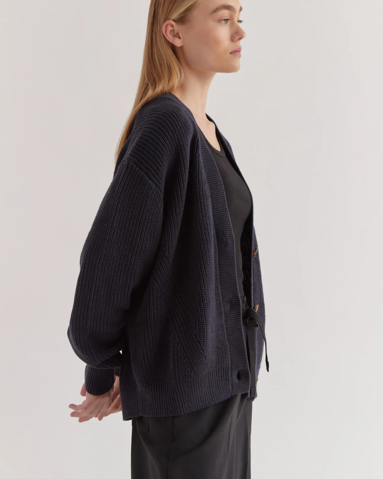 Bria Cardigan True Navy