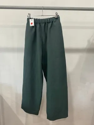 Buffet Pants in Green Linen by Papa Clothing