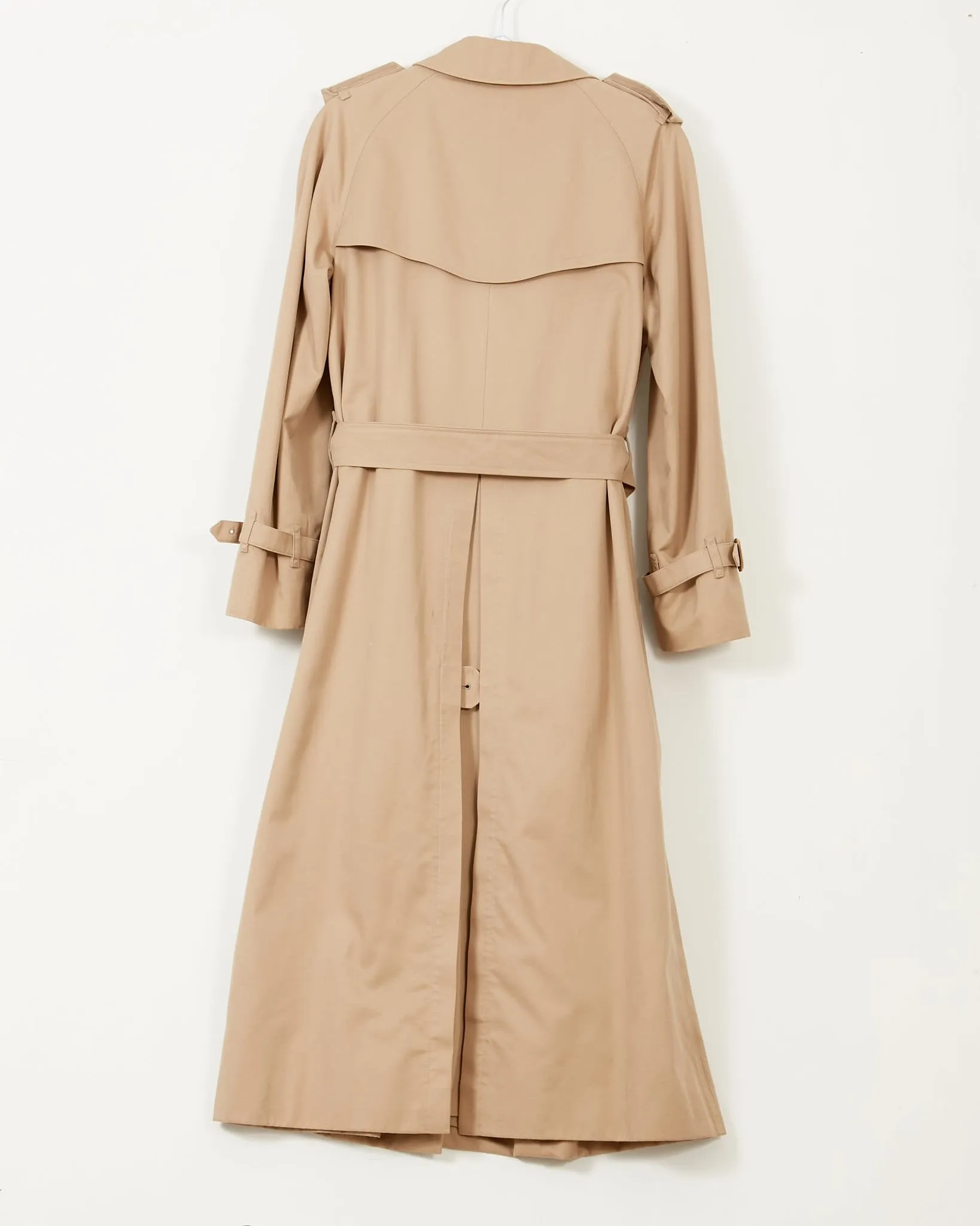 Burberry Beige Garbadine Classic Long Trench Coat - 6