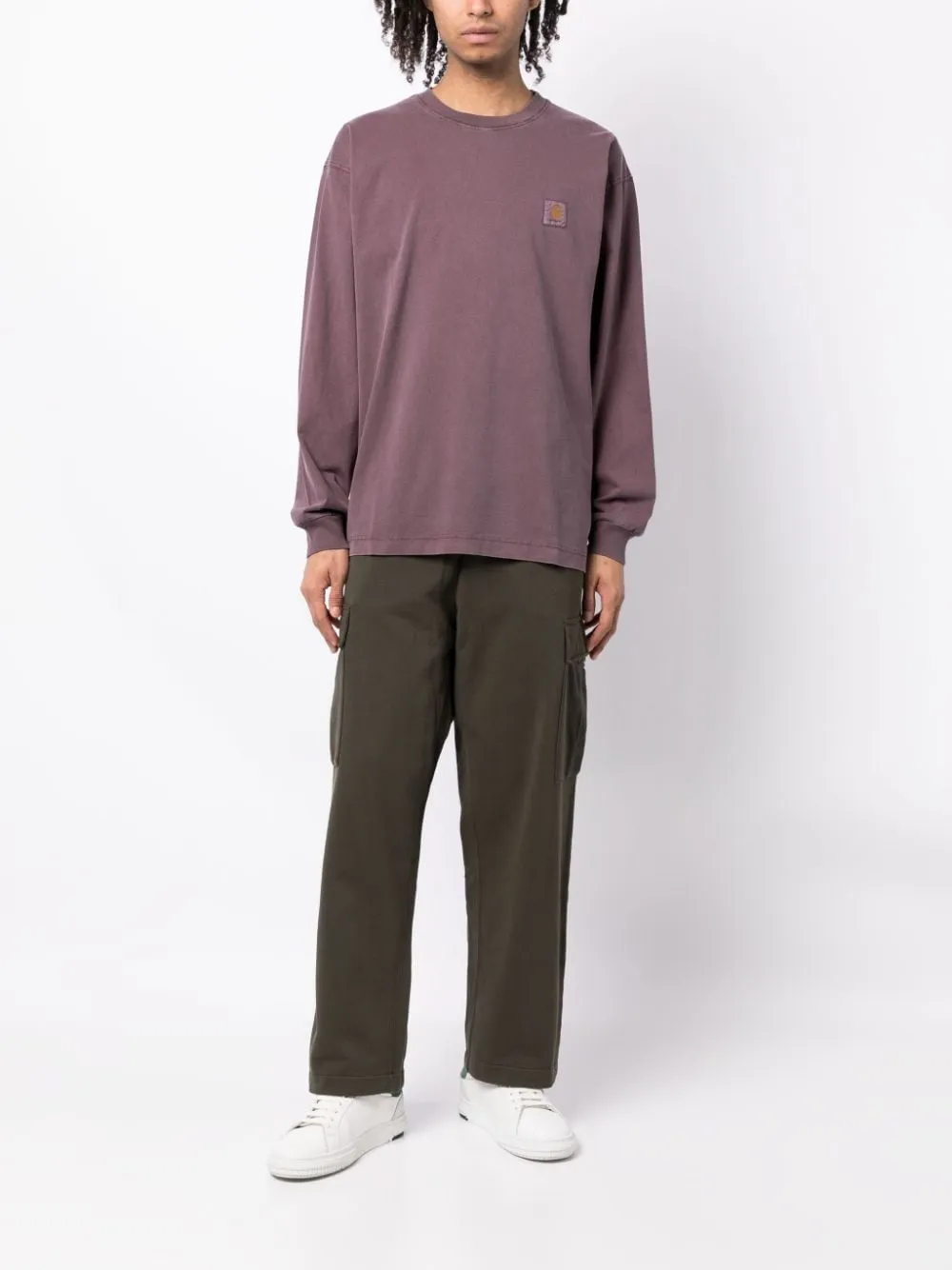 CARHARRT WADE SWEAT CARGO-PANTS CYP STN WSH