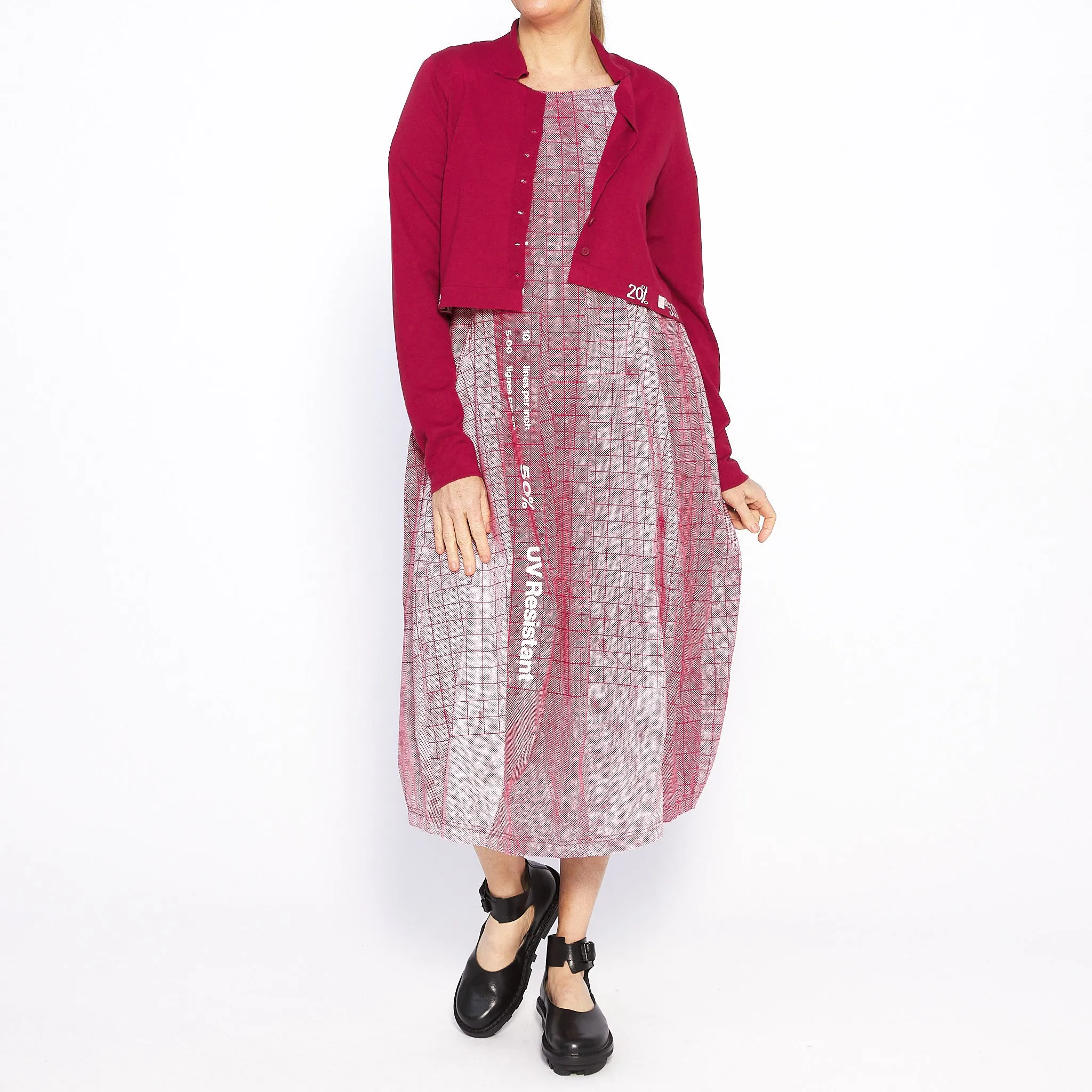 Chilli Jacquard Cardigan