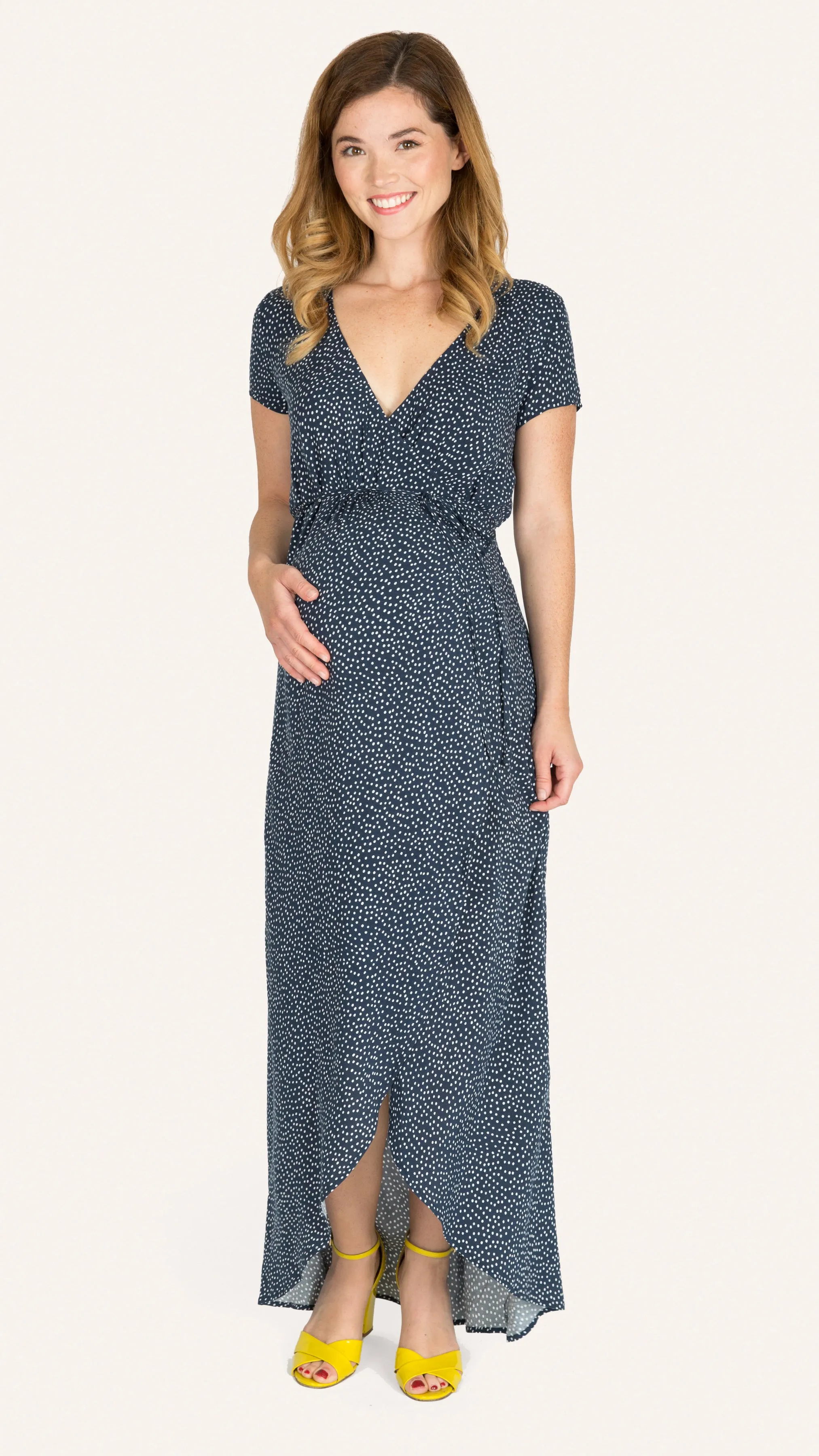 Delilah Wrap Maxi Dress