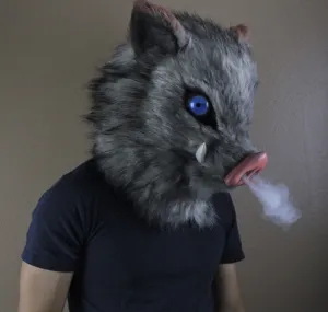 Demon Slayer Inosuke Hashibira Custom Boar Head Mask