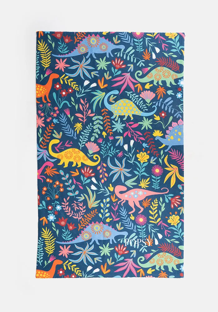 Dinosaur Print Hand Towel