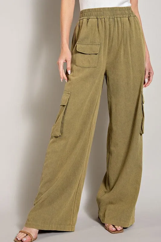 eesome Mineral Washed Cargo Pants