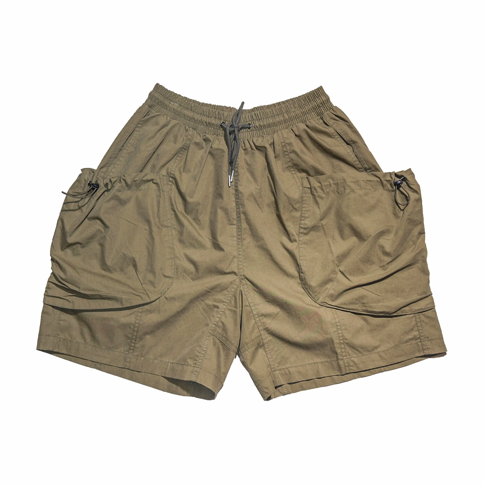 Estudio Niksen Bungee Cargo Shorts (Khaki)