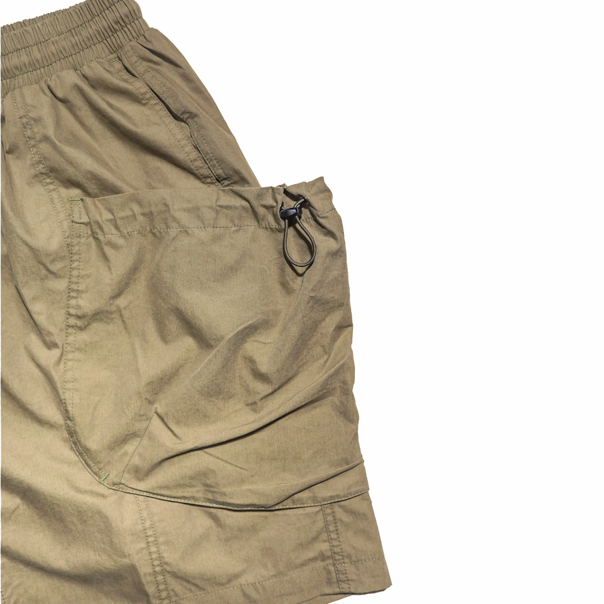 Estudio Niksen Bungee Cargo Shorts (Khaki)