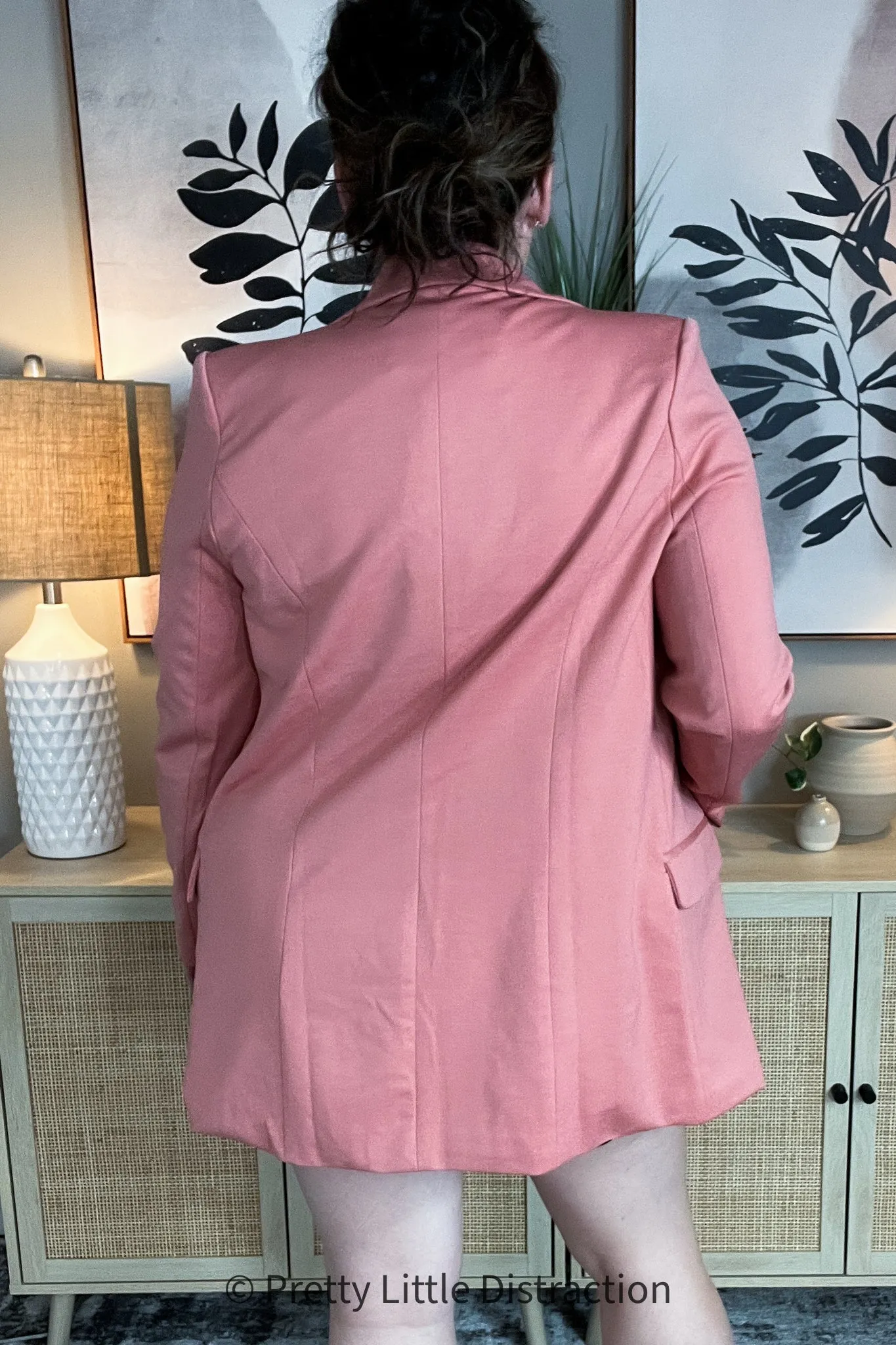 Eugenie Blazer in Mauve