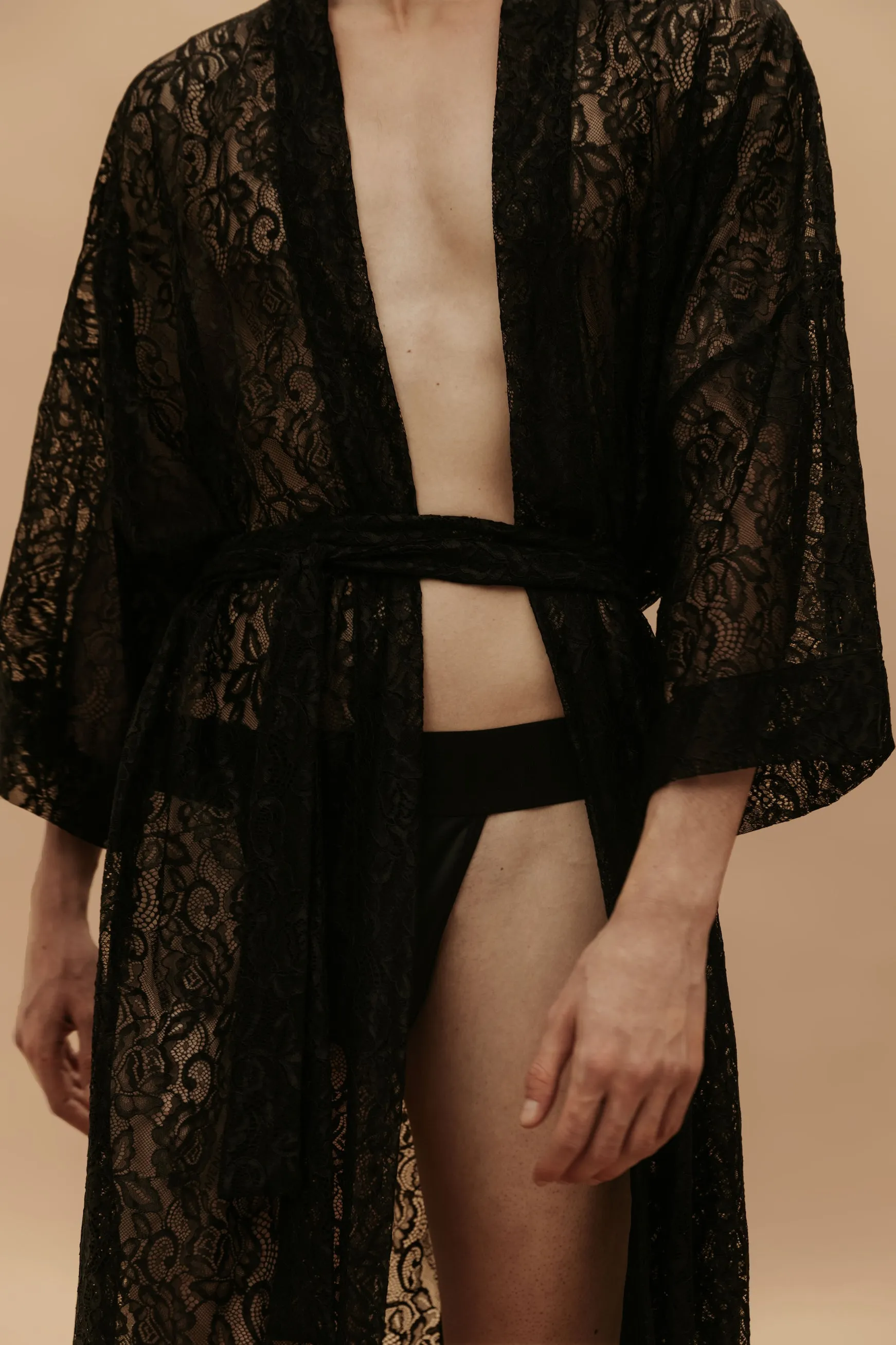 FULL LENGTH KIMONO ROBE | ROSE SIGNATURE EDITION