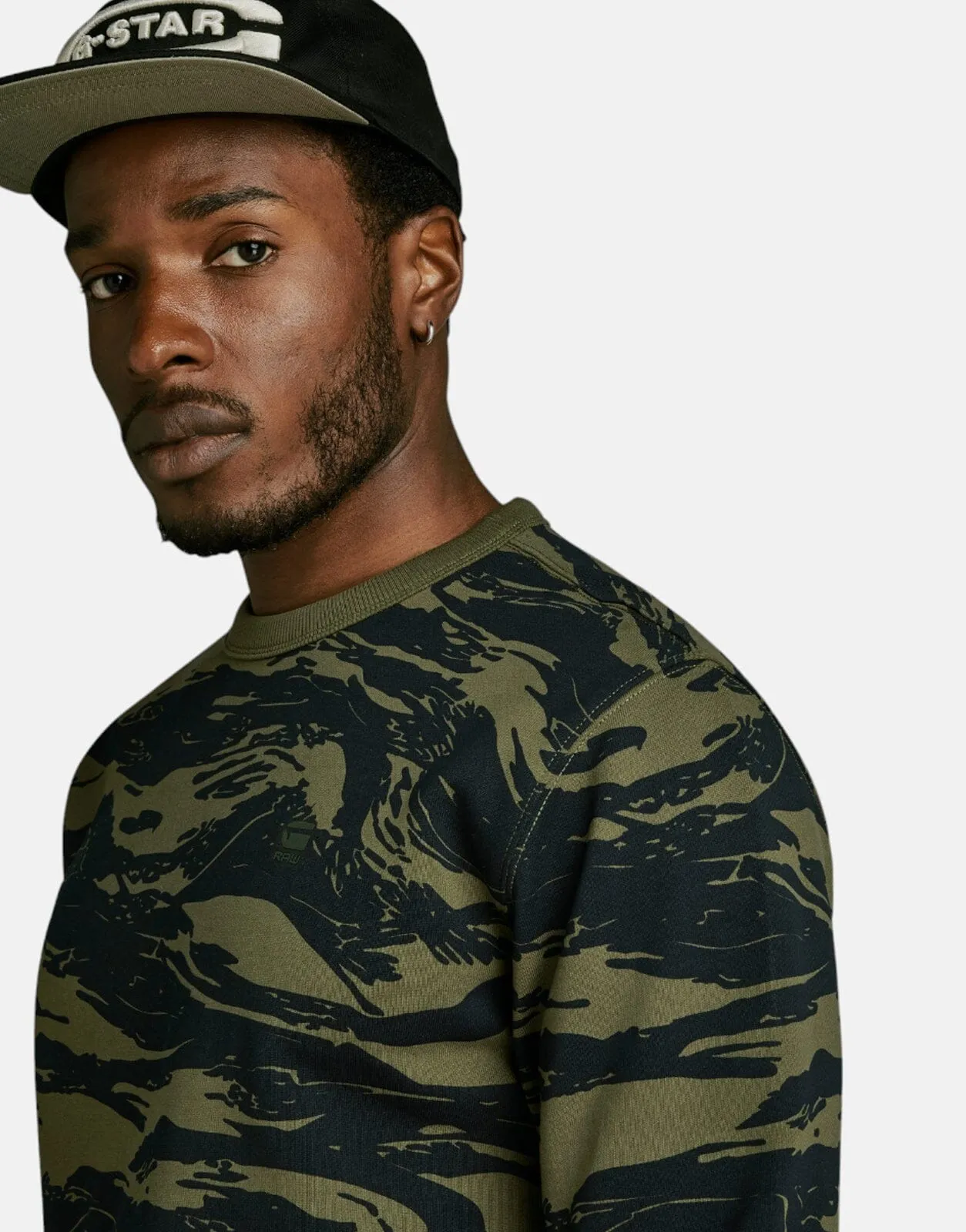 G-Star RAW Tiger Camo Sweatshirt