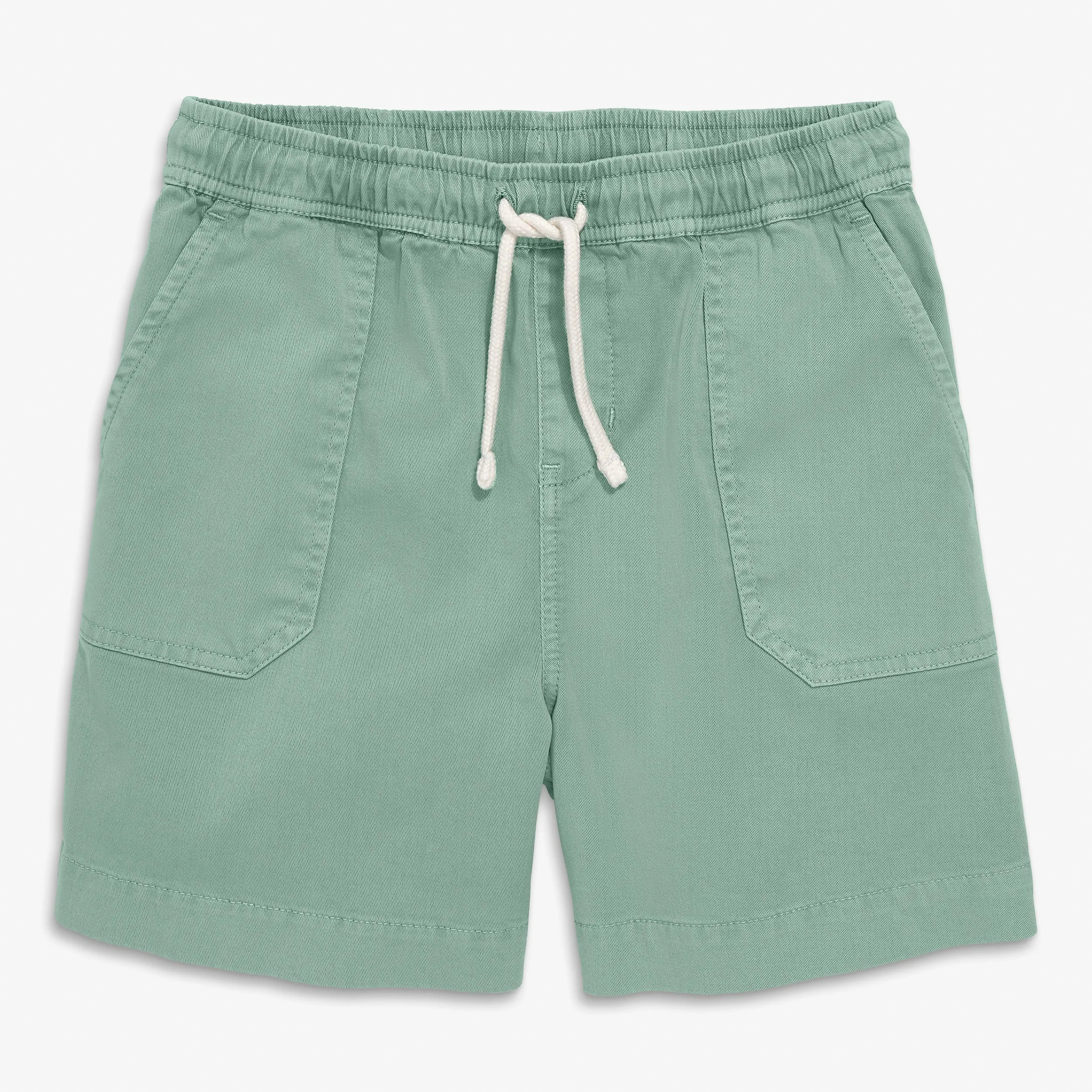 Garment dyed stretch chino pocket short