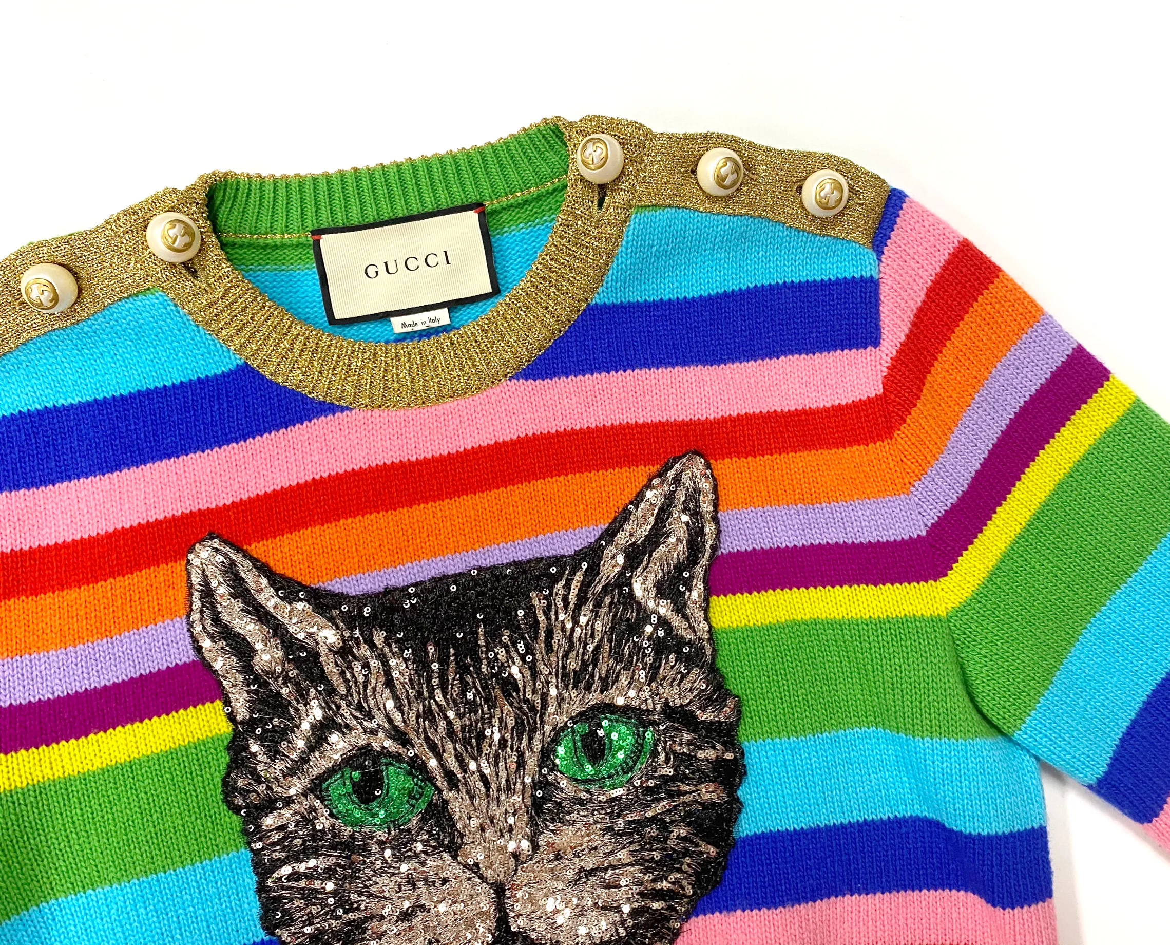 Gucci Guccify Cat Sweater