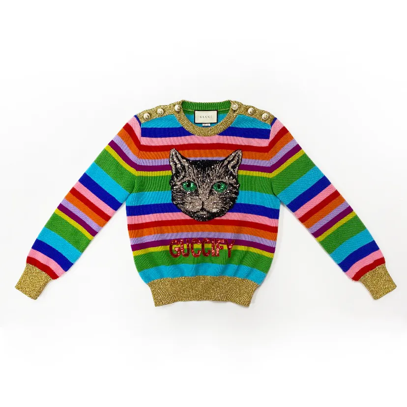 Gucci Guccify Cat Sweater