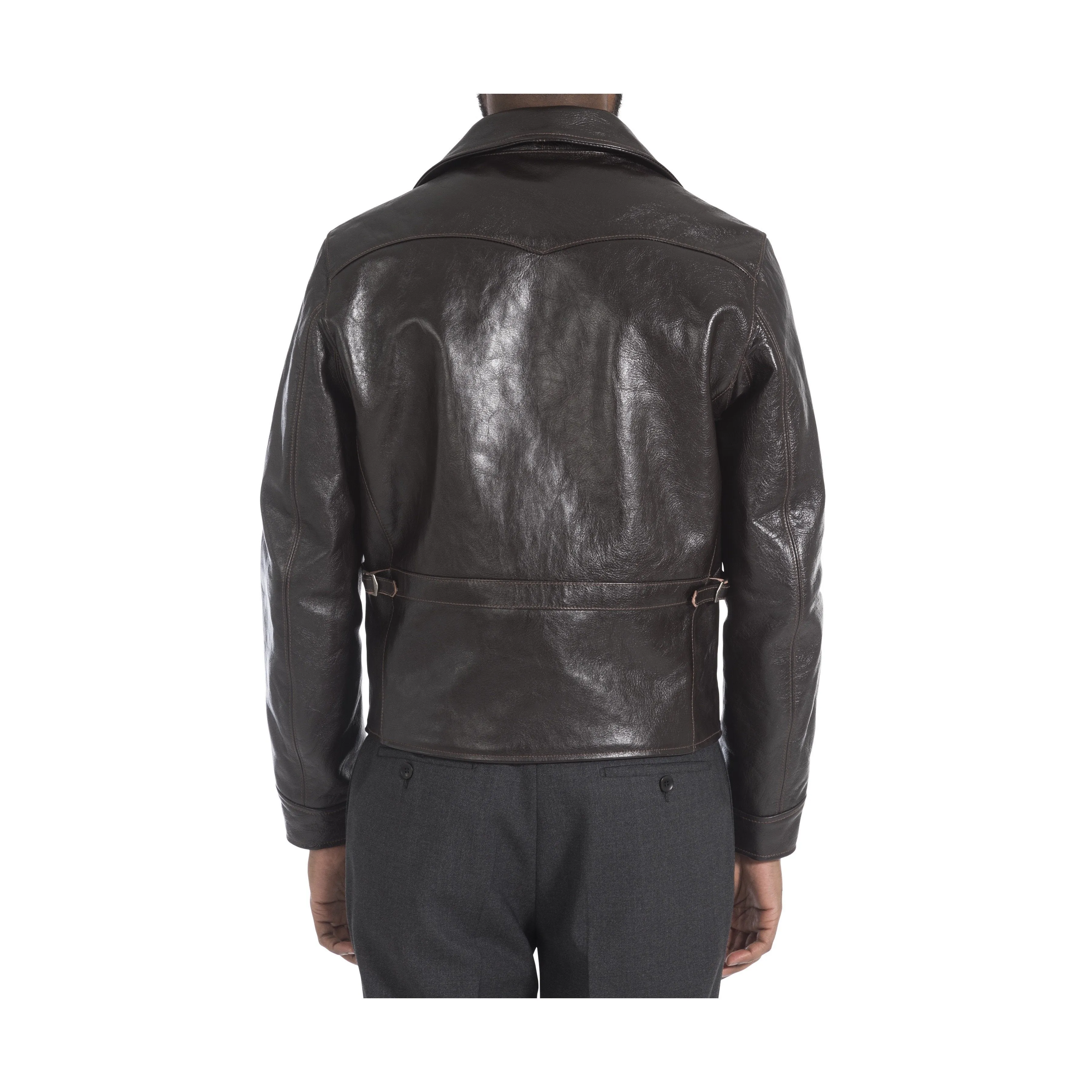 Horsehide Leather Double Rider Jacket