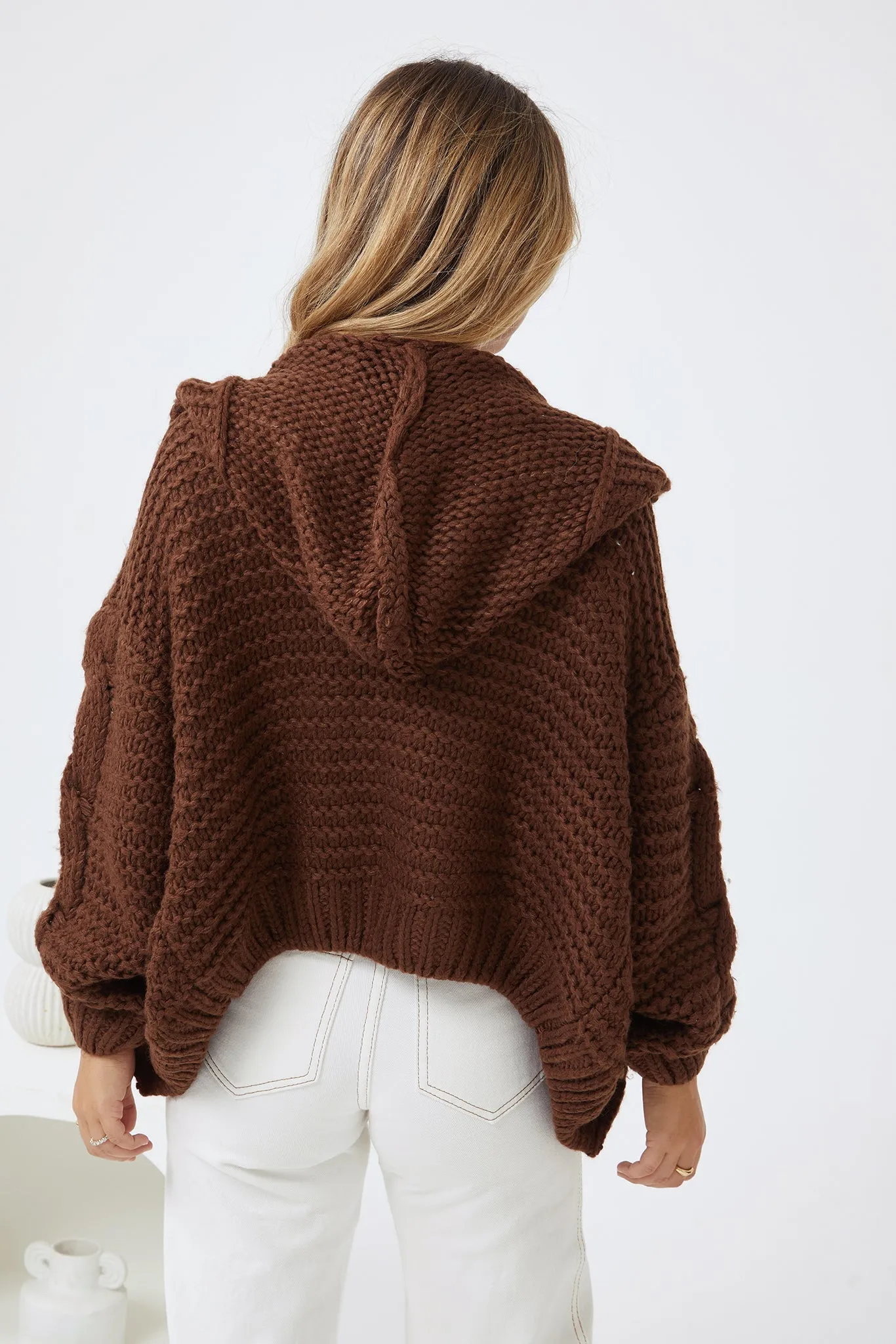 Jorja Cardigan - Brown