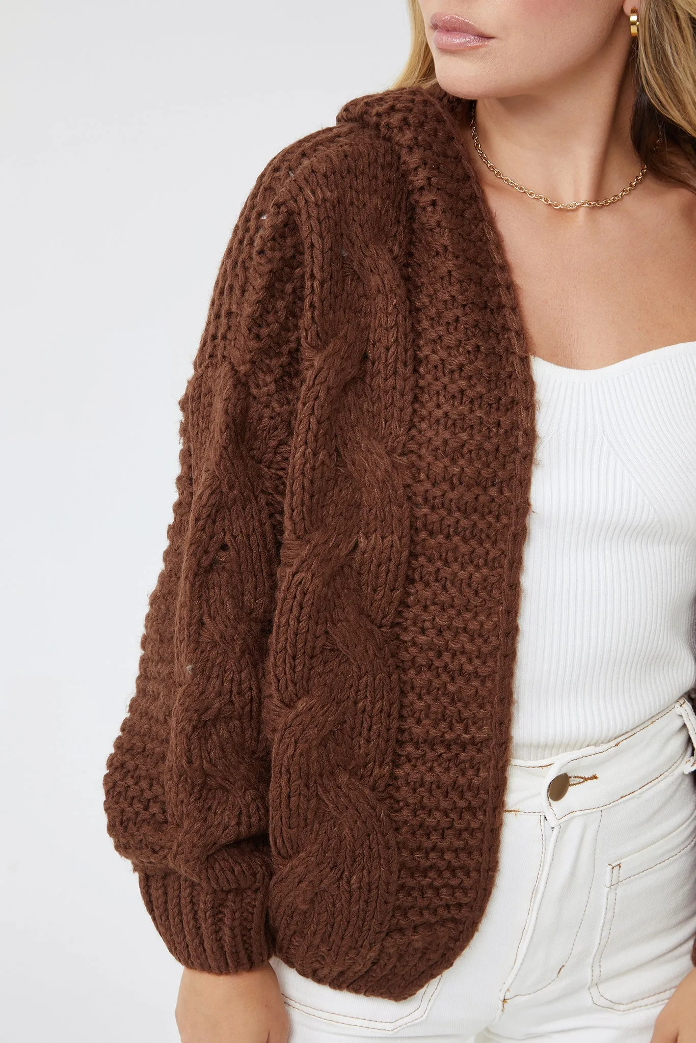 Jorja Cardigan - Brown