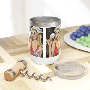 Justice for the wine - Chill Wine Tumbler