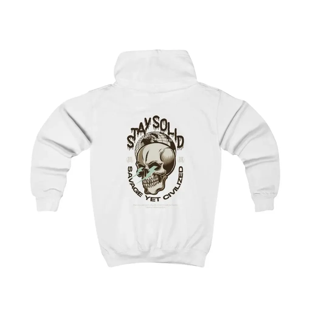 Kids Hoodie- stay solid