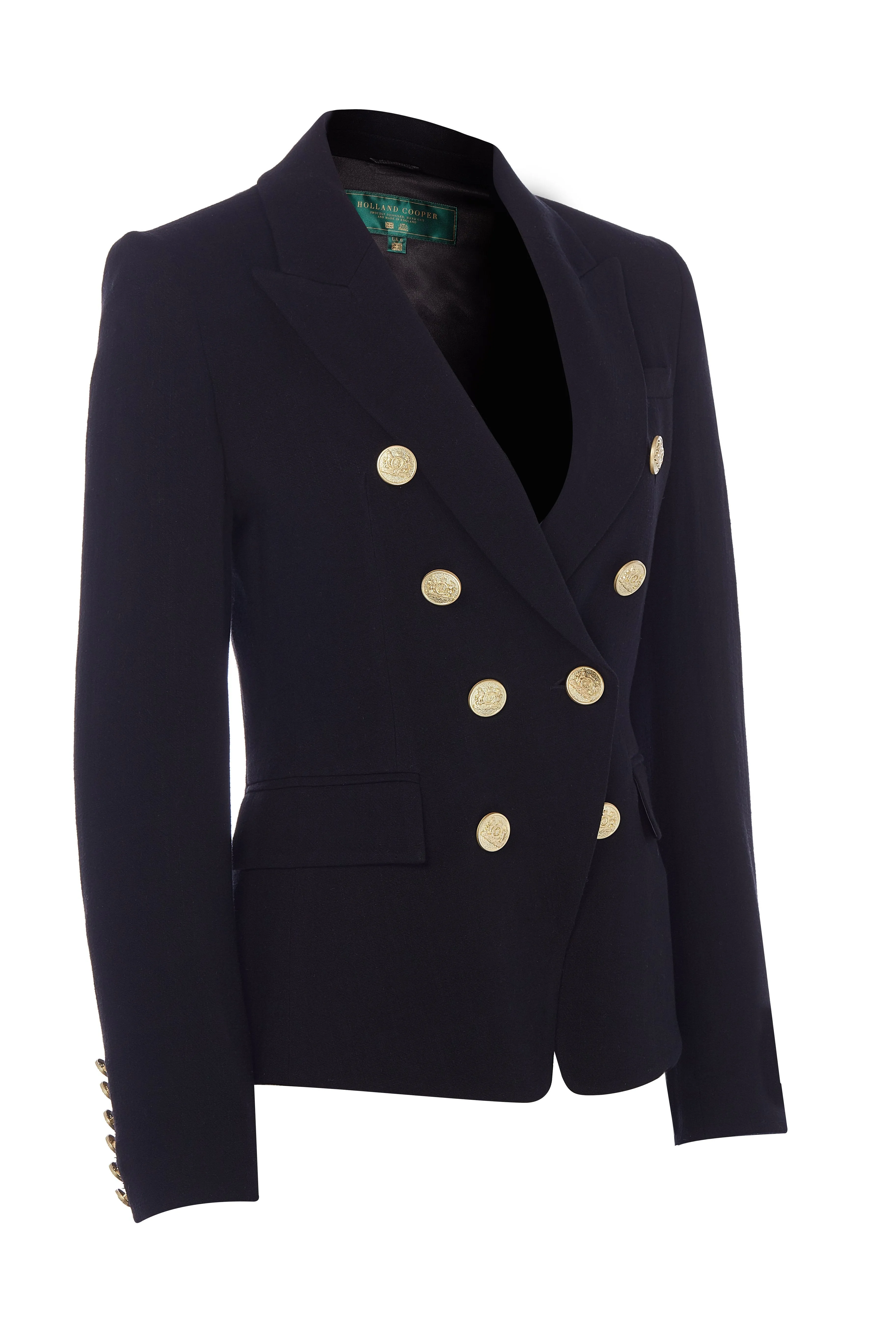 Knightsbridge Blazer (Black Linen)