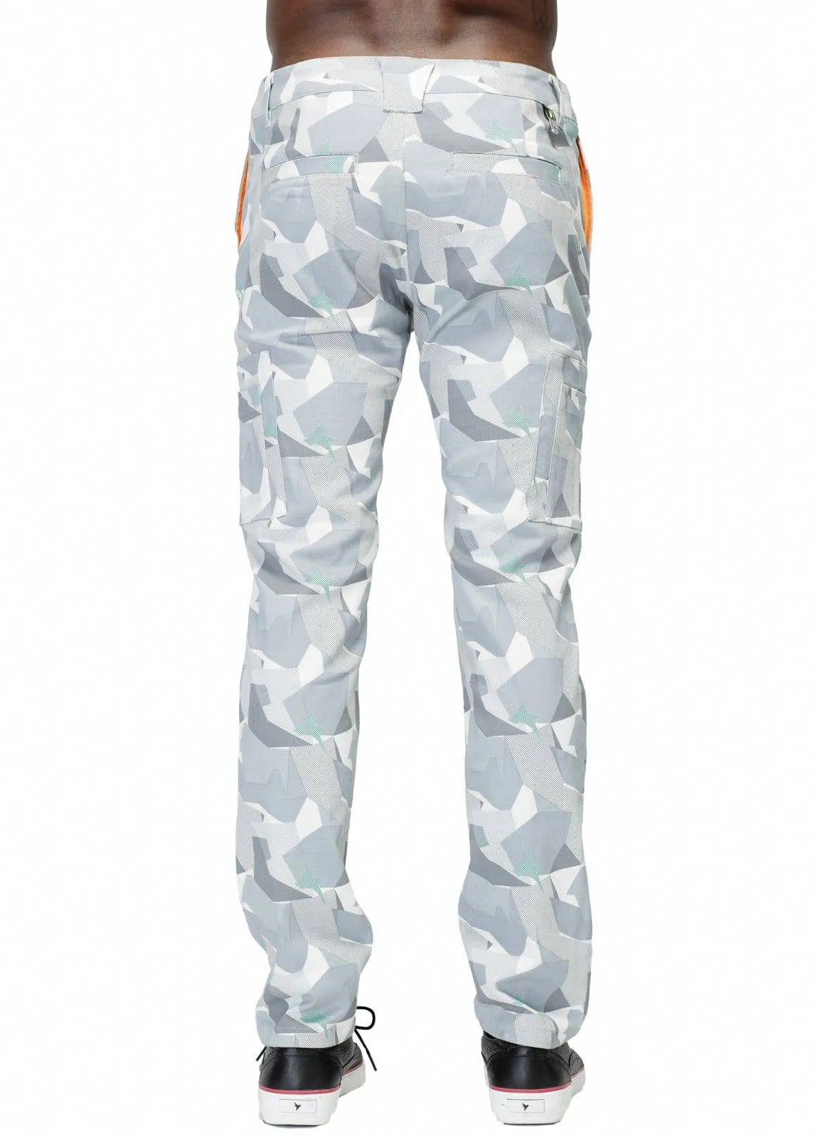 Konus Men's Digital Camo Cargo Pants in Grey