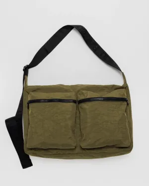 Large Cargo Crossbody - Seaweed