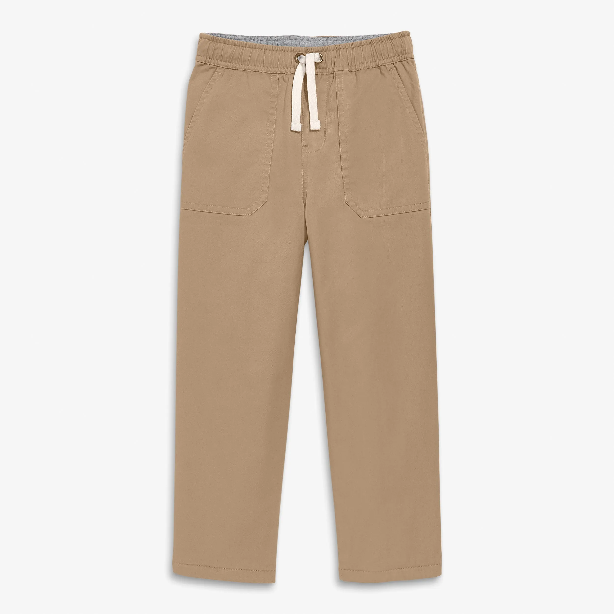 Lined stretch chino pocket pant