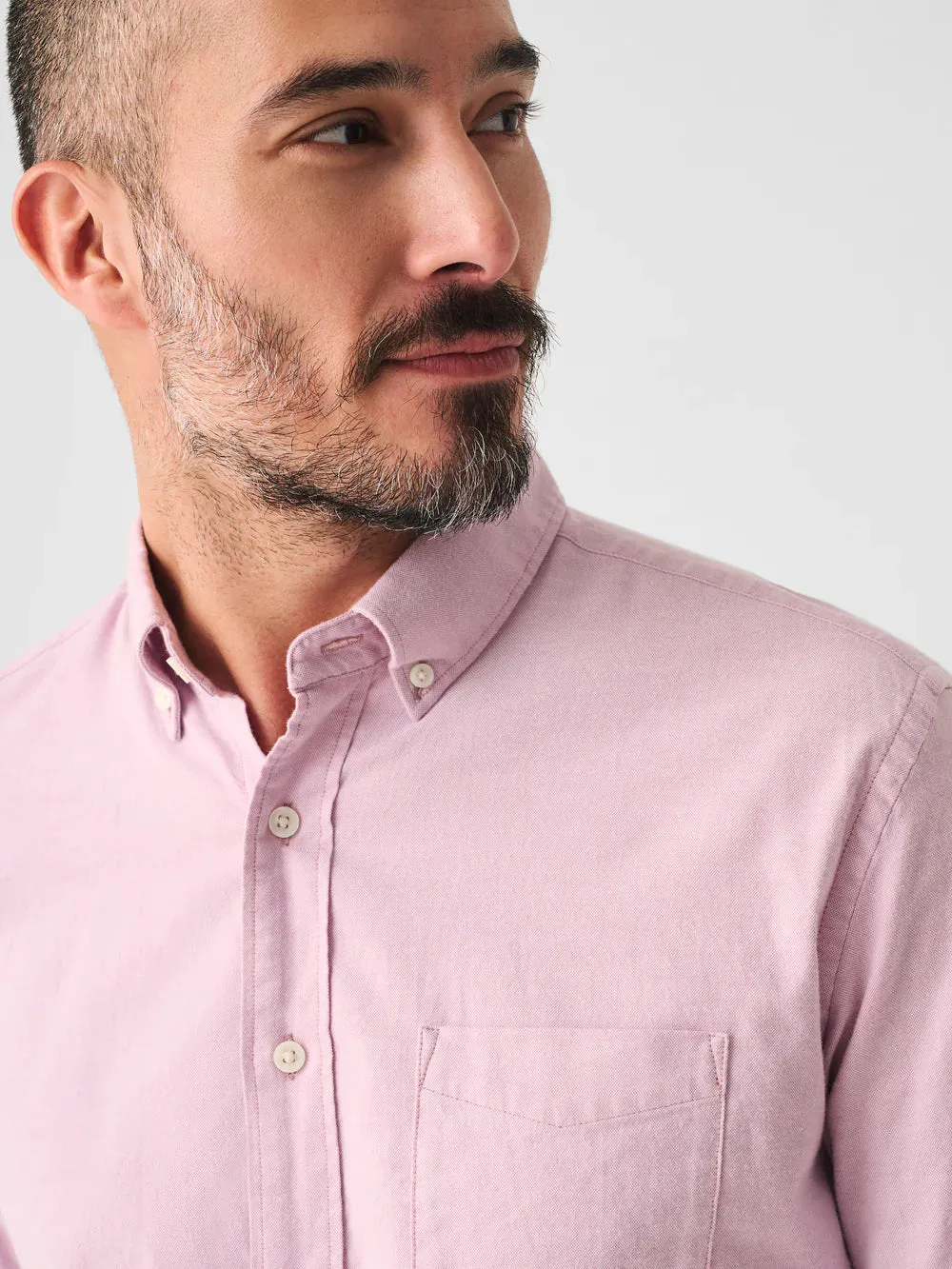 Long Sleeve Stretch Oxford Shirt 2.0