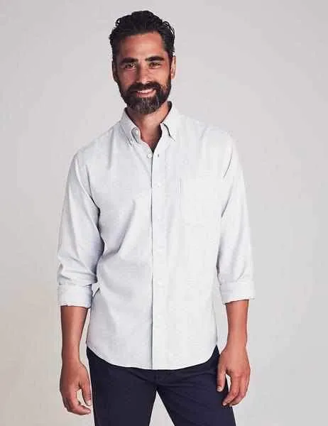 Long Sleeve Stretch Oxford Shirt 2.0