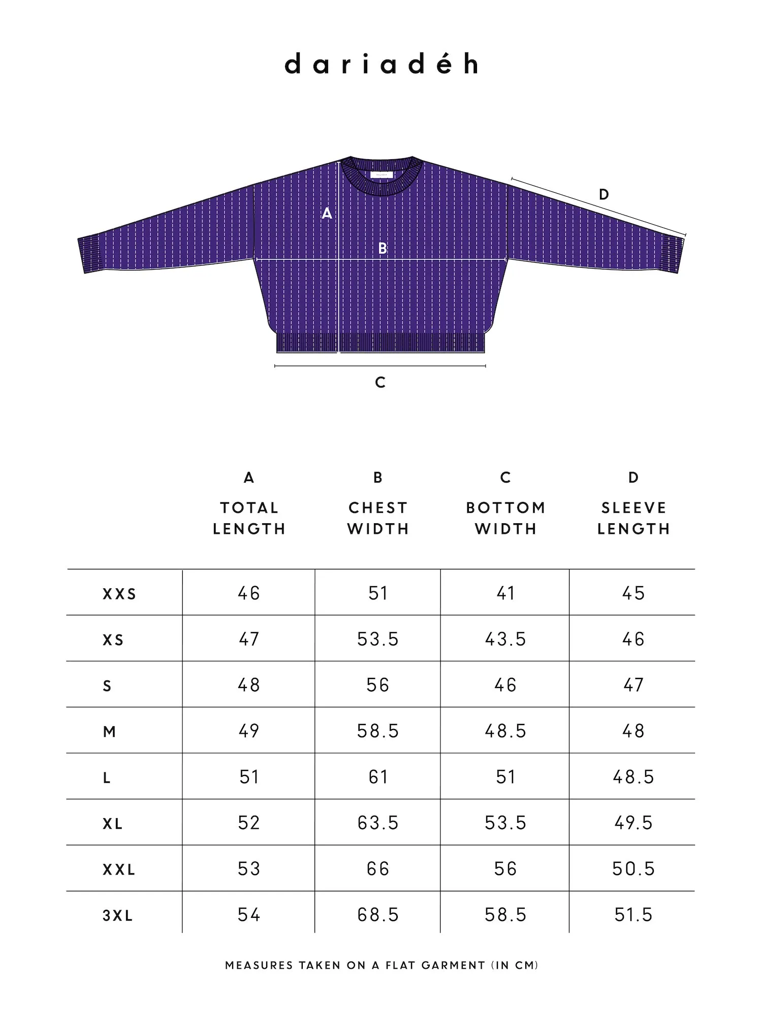 Mouline Cropped Knitted Jumper Multi Purple